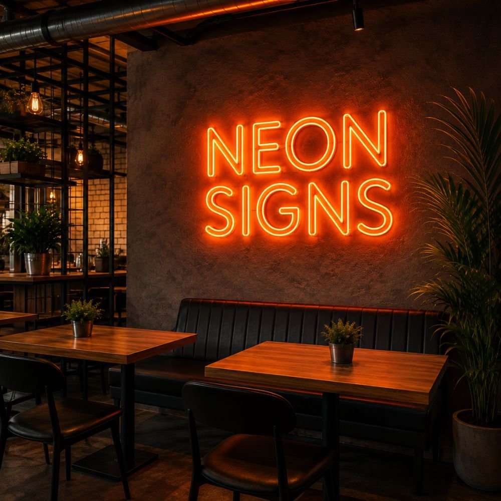 Neon Signs Installation