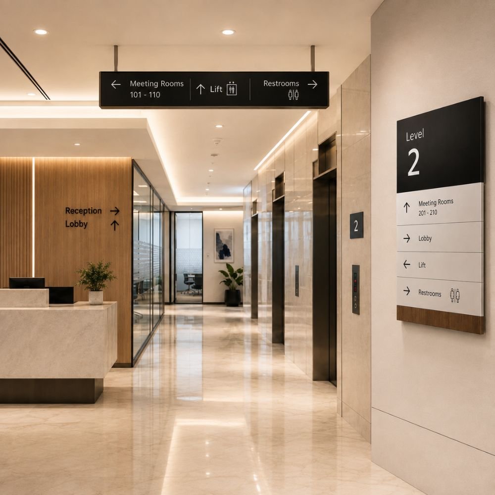 Wayfinding & Directional Signage Installation